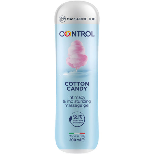 GEL DE MASSAGEM CONTROL ALGODÃO DOCE 3 EM 1 200 ML