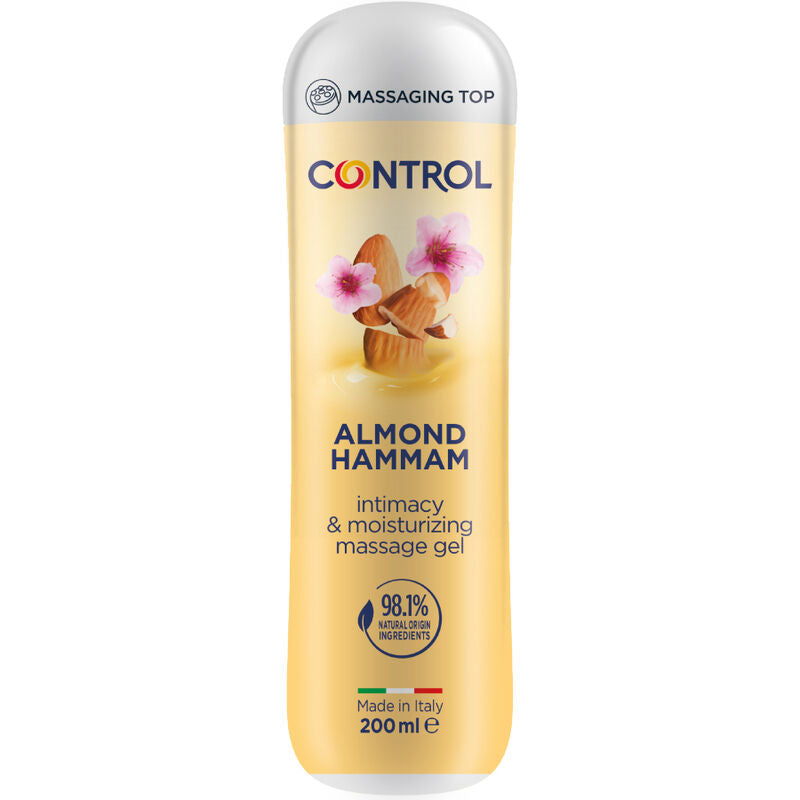 GEL DE MASSAGEM CONTROL AMENDOAS 3 EM 1 200 ML