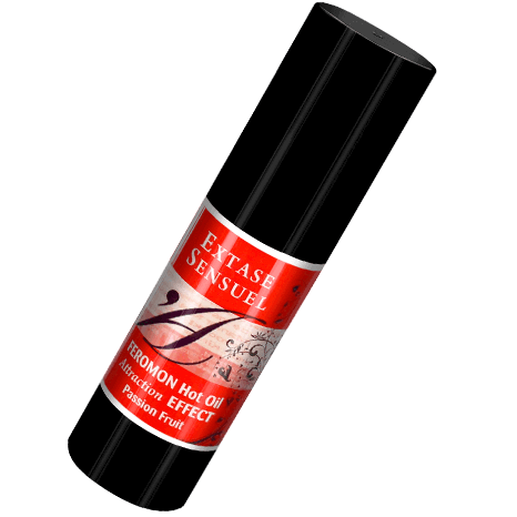 ÓLEO DE MASSAGEM DE EFEITO CALOR COM FEROMÔNIOS DE MARACUJÁ 30 ML