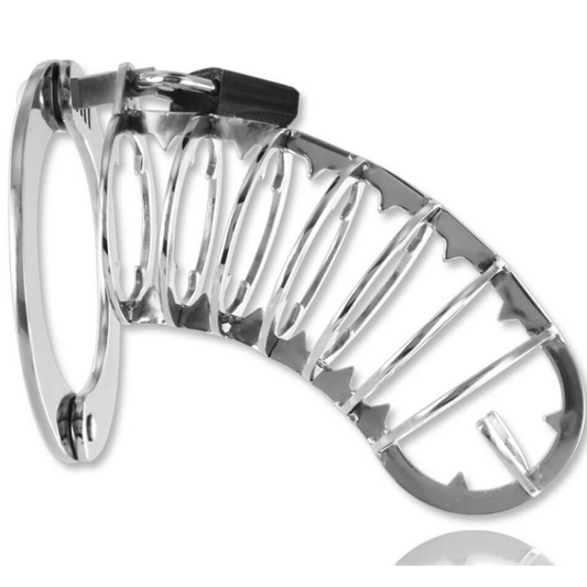 GAIOLA PARA PÉNIS COM FECHADURA DE SEGURANÇA 14 CM