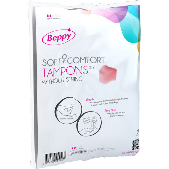 TAMPOÕES BEPPY SOFT-COMFORT SECO 30 UNIDADES