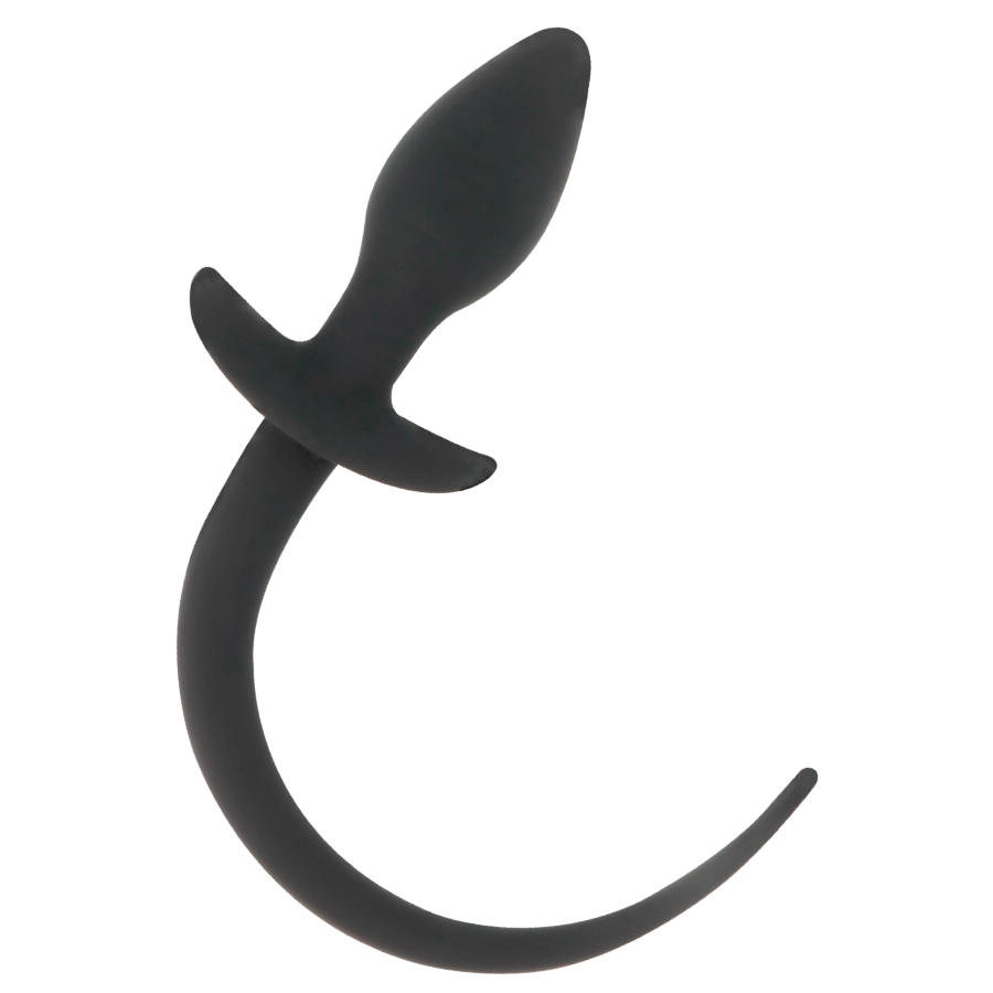 PLUG ANAL 28 CM SILICONE PRETO