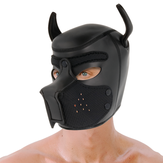 MÁSCARA DE NEOPRENE PARA CÃES COM FOCINHO REMOVÍVEL M