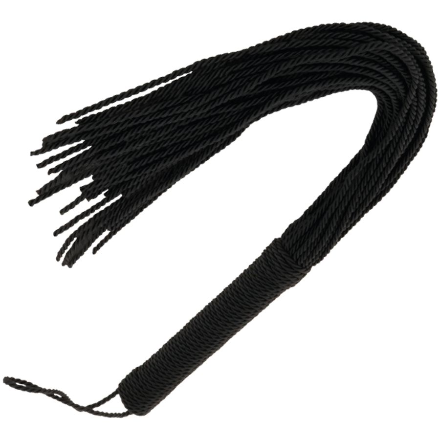 CHICOTE BONDAGE PRETO 50CM