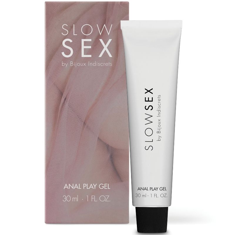 SLOW SEXO ANAL PLAY GEL 30 ML OU DOSE ÚNICA