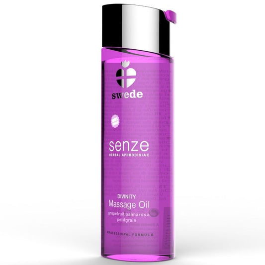 ÓLEO DE MASSAGEM AFRODISÍACO DE ERVAS SUÉCIAS 150 ML