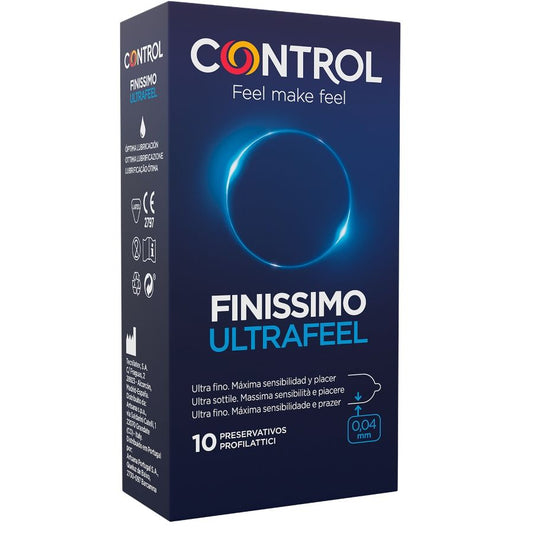 PRESERVATIVOS CONTROL FINISSIMO ULTRAFEEL 10 UNIDADES