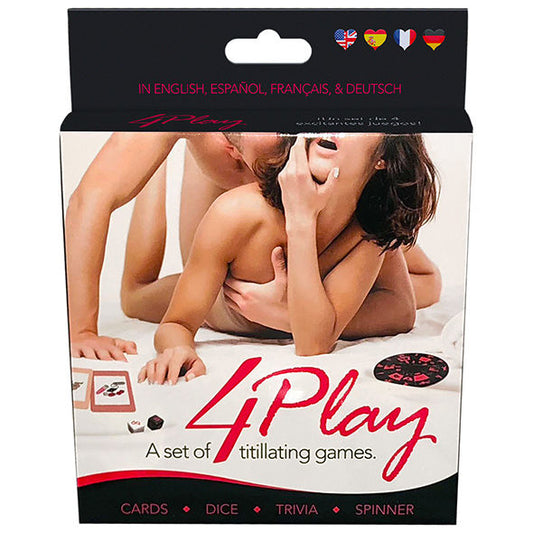 4PLAY SET DE JUEGOS. 4 JOGO DE JOGOS. ES / EN / DE / FR