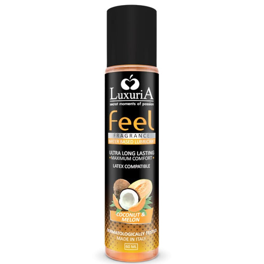 LUBRIFICANTE À BASE DE ÁGUA DE COCO E MELÃO 60 ML