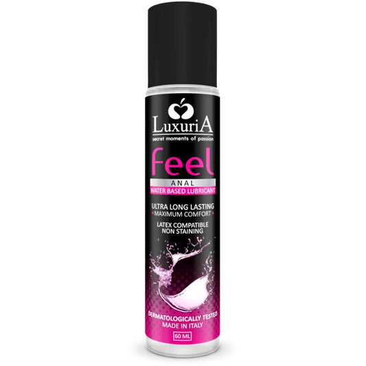 LUXURIA FEEL LUBRIFICANTE À BASE DE ÁGUA ANAL 60 ML