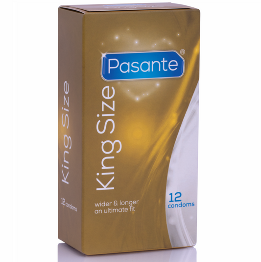 PRESERVATIVOS PASANTE KING SIZE 12 UNIDADES