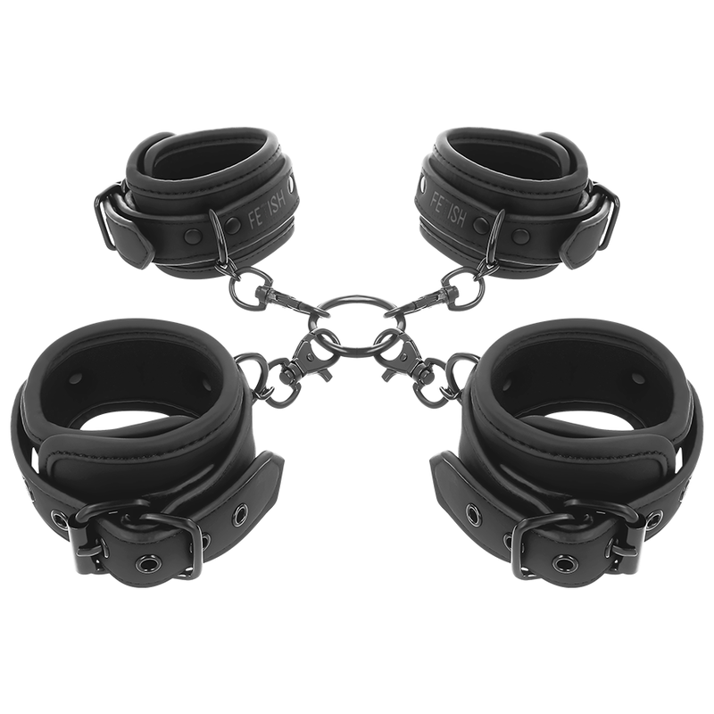 CONJUNTO DE ALGEMAS DE MÃOS E TORNOZELO COM FORRO DE NOPRENE