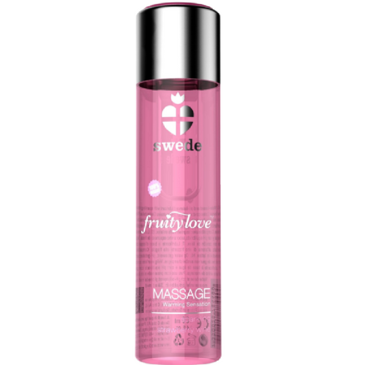 ÓLEO DE MASSAGEM  FRUITY ESPUMANTE MORANGO VINHO 120 ML.