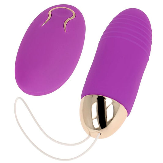 VIBRADOR CONTROLE REMOTO OHMAMA EGG 10 MODOS - LILAC