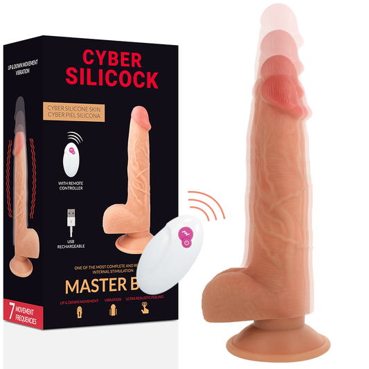 CYBER SILICOCK CONTROLE REMOTO REALISTA MESTRE BEN