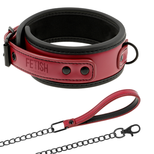 COLAR DE CORRENTE COM FORRO DE NEOPRENE