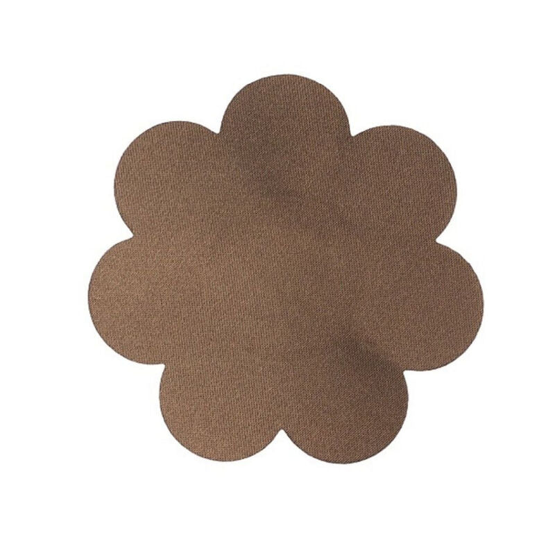 BODY TAPE 5M X 6,5 CM + 3 PARES DE COBERTURAS DE BICO MARROM ESCURO