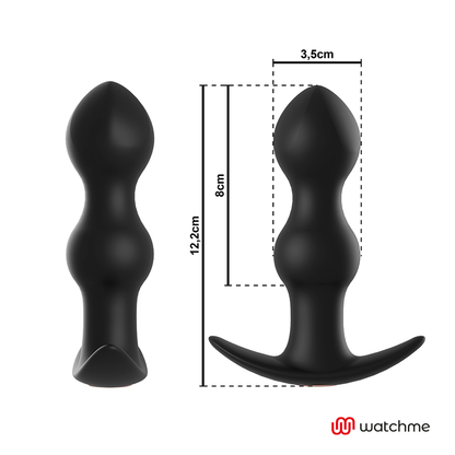 PLUGUE DE CONTROLE REMOTO WATCHME VIBRADOR ANAL TIBÉRIO