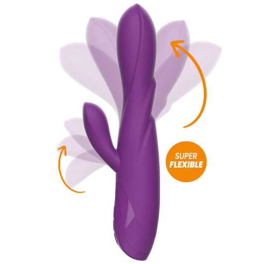 VIBRADOR FLEXÍVEL REWORABBIT COM COELHO