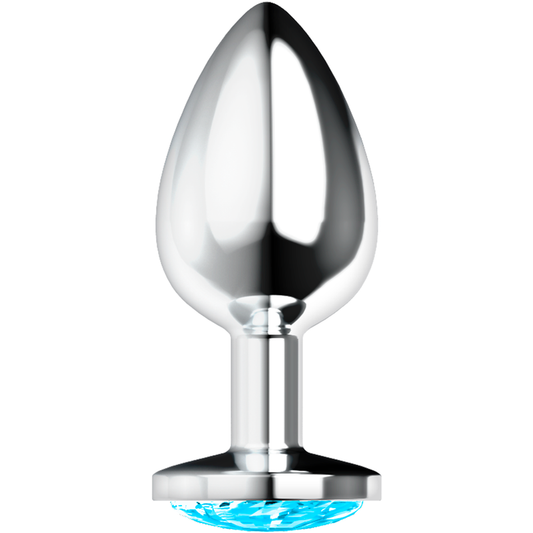 ANAL PLUG METAL - AZUL L