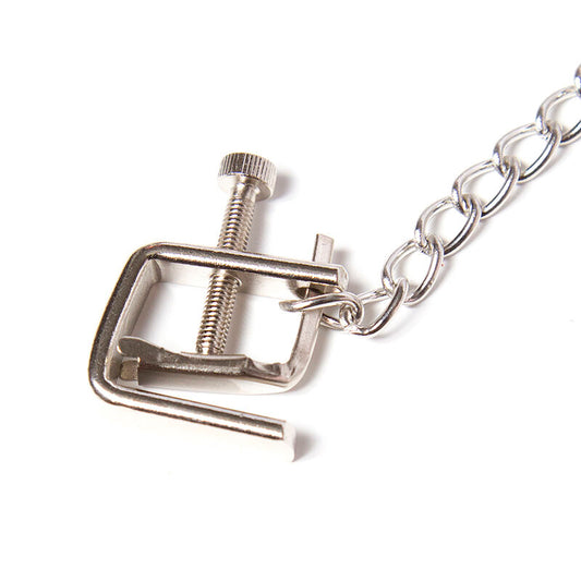 GRAMPOS DE PARAFUSO DE METAL COM CORRENTE