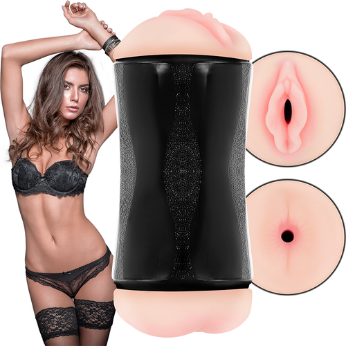 MASTURBADOR DE BURACO DUPLO - VAGINA E ANUS