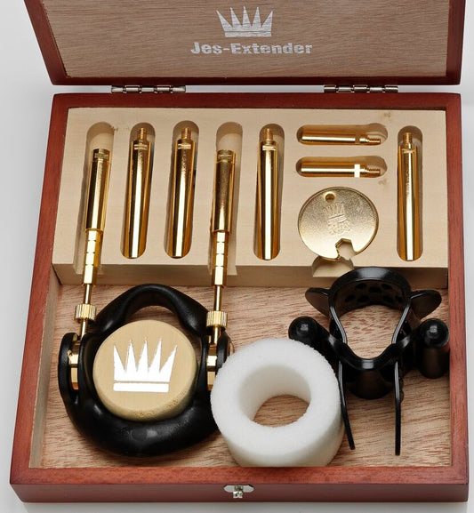 AUMENTO DO PÊNIS BANHADO A OURO
