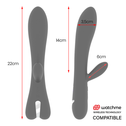 ERIK VIBRADOR WATCHME WIRELESS TECNOLOGIA COMPATÍVEL