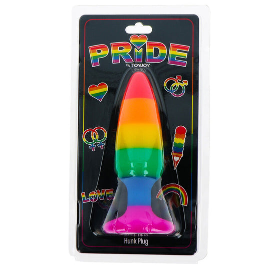 BANDEIRA LGBT PLUG HUNK 10,5 CM