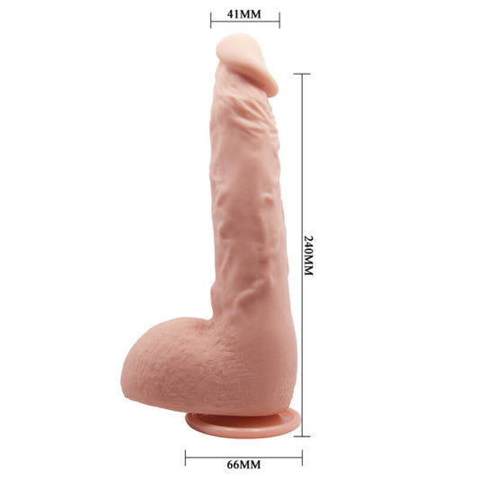 DILDO REALISTA JASON NATURAL 24 CM