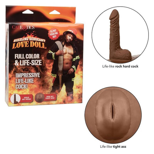 BONECO DO SARGENTO EXÓTICO DA CALIFÓRNIA