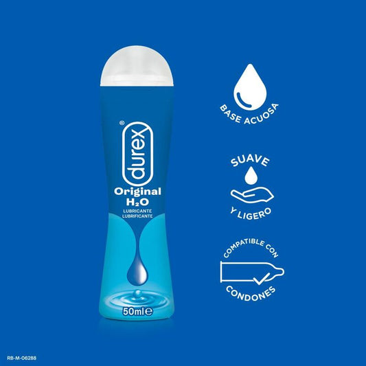 LUBRIFICANTE DUREX H2O NATURAL 50 ML