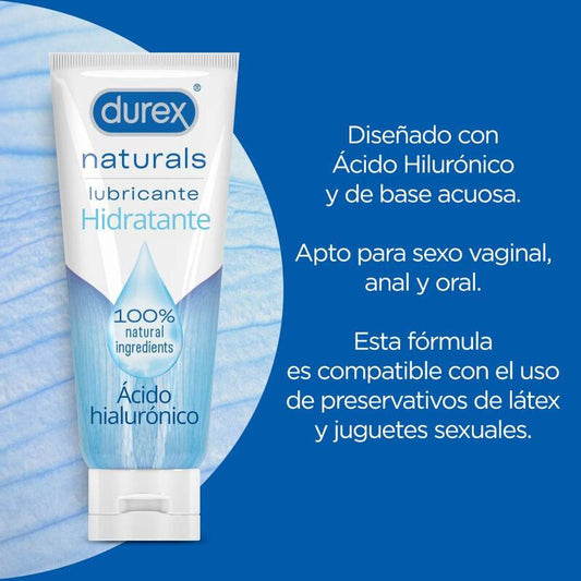 LUBRIFICANTE DUREX HIDRATANTE NATURAIS 100 ML