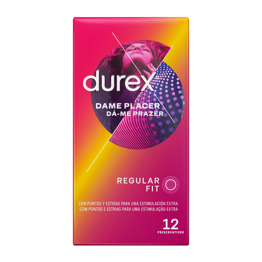 PRESERVATIVOS DUREX DAME PLEASURE 12 UNITS