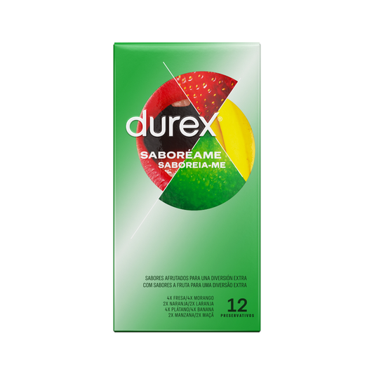 PRESERVATIVOS DUREX SABORES 12 UNIDADES