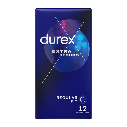 PRESERVATIVOS DUREX EXTRA SECURE 12 UNIDADES