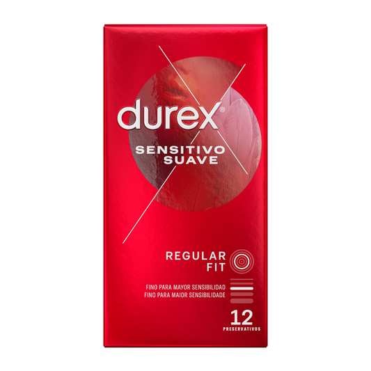 PRESERVATIVOS SOFT SENSITIVE DUREX 12 UNIDADES