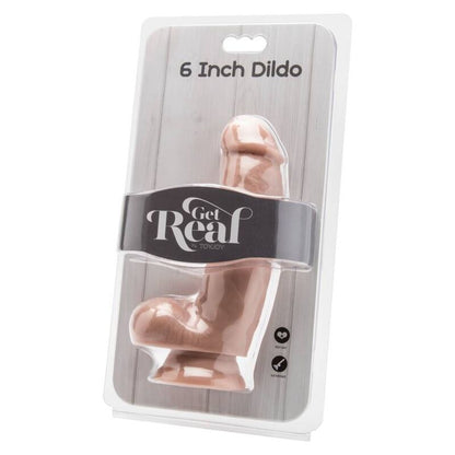 DILDO 12 CM COM BOLAS PELE