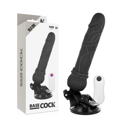 VIBRADOR DE CONTROLE REMOTO NATURAL REALISTA 19,5 CM