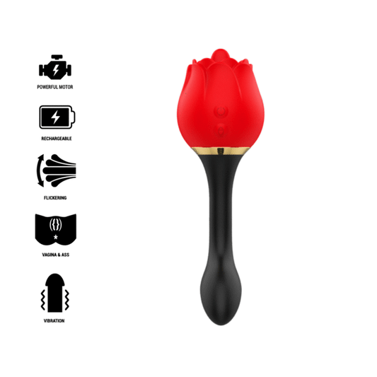 ROSA DUPLO PRAZER LICKING + ANAL
