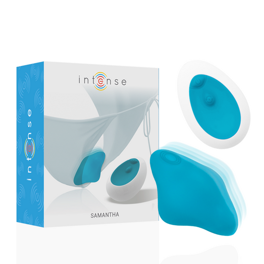 SAMANTHA PANTIE CONTROLE REMOTO AZUL