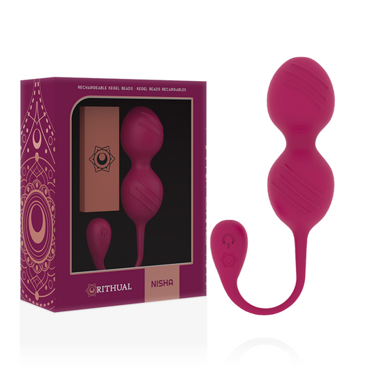 NISHA BOLAS DE KEGEL VIBRATÓRIAS RECARREGÁVEIS