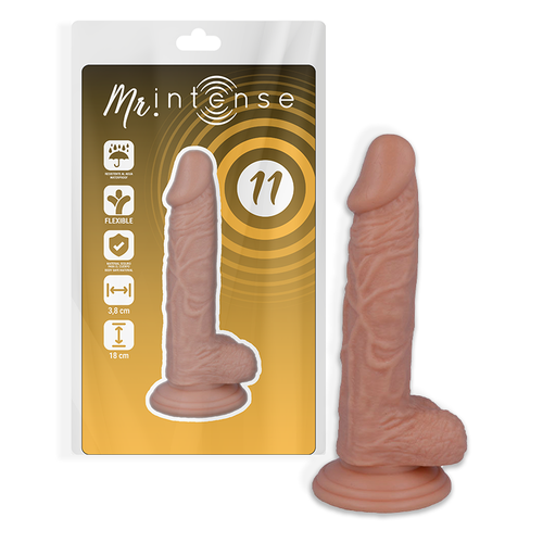11 REALISTIC PENIS 18 CM -O- 3.8 CM