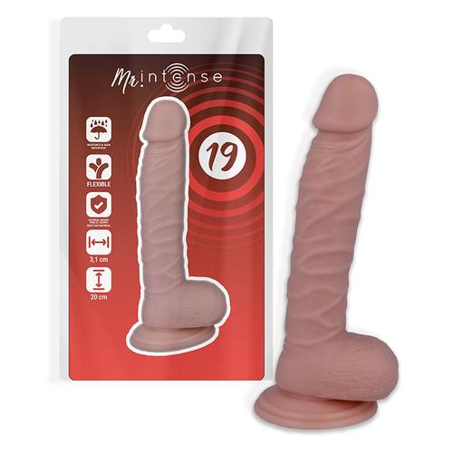 19 REALISTIC PENIS 20 CM -O- 3.1 CM