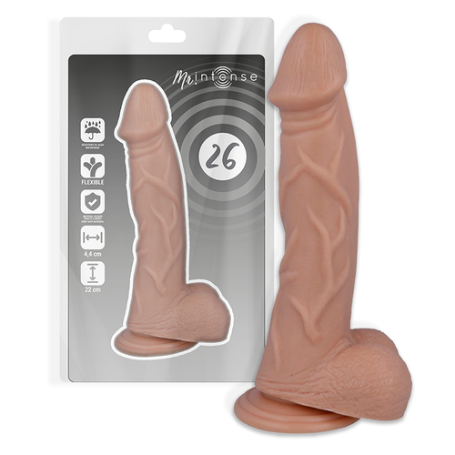 26 REALISTIC PENIS 22 CM -O- 4.4 CM