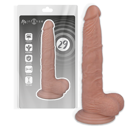 29 REALISTIC PENIS 22.7 CM -O- 3.5 CM