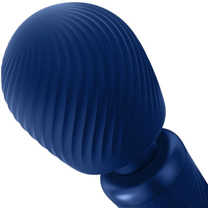 VIBRADOR VIM SILICONE RECARREGÁVEL VIBRATÓRIA PESADA RUMBLE WAND