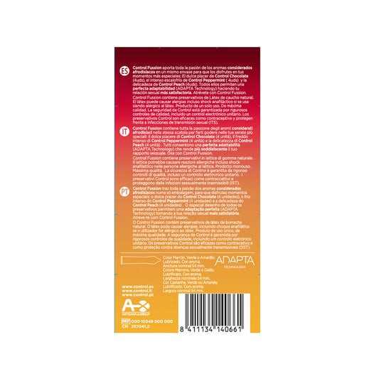 PRESERVATIVOS CONTROL FUSSION  12 UNITS