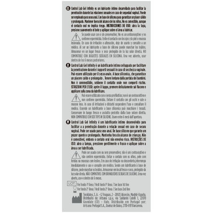 LUBRIFICANTE CONTROL INFINITY 75 ML