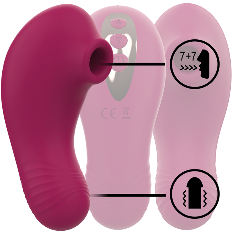 SHUSHU PRO ESTIMULADOR CLITORIAL 2 MOTORES PODEROSOS ORQUÍDEA